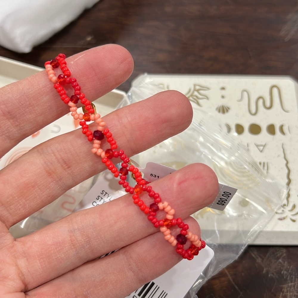Anni Lu - Tattoo Bracelet - Red - Picture 4 of 8